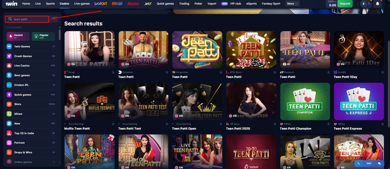 Live Casino